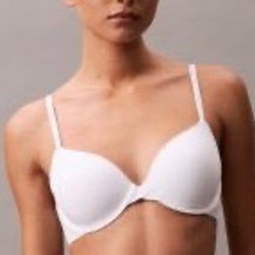 Anne Klein Exclusive Of Trim T-Shirt Bra Womens 34C Blue Padded Adjustable Strap