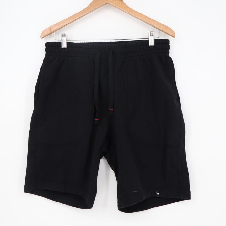 American Giant Sweatshorts Men M Black Cotton Mid Rise Slash Pockets Street Wear