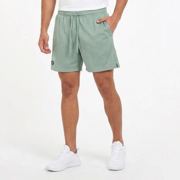 Under Armour Mens Icon Mesh Shorts Sage Green 2XL AVY 348 Loose Fit NWT