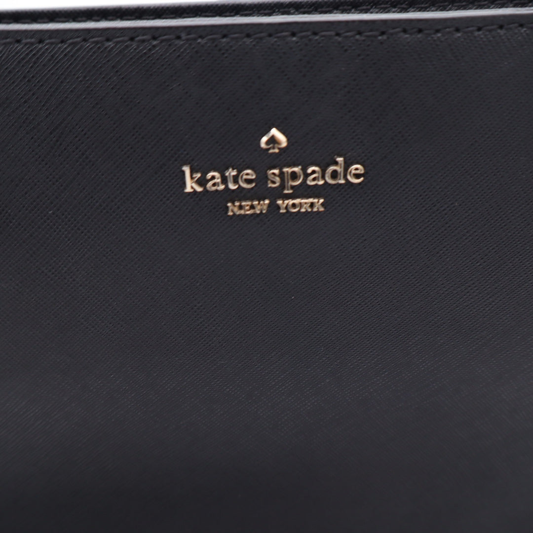 Kate Spade Tote Bag Womens Large Laurel Way Reiley Black Saffiano Leather