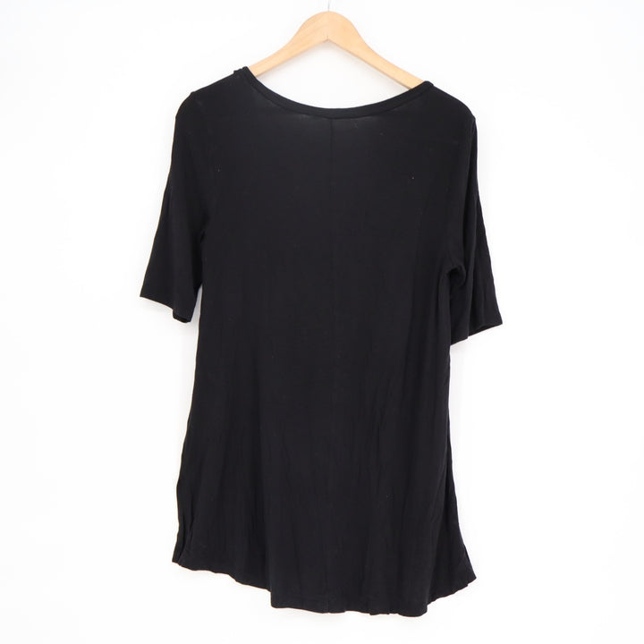 American Eagle Outfitters Soft & Sexy T-Shirt Womens Medium Black Short Sleeve