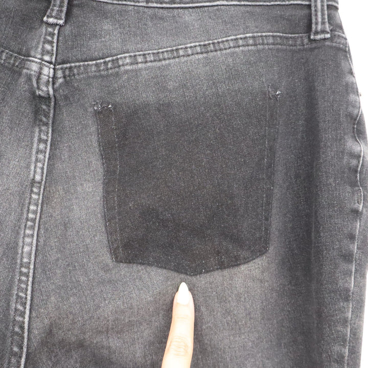 Universal Thread Women's High Rise Skinny Jeans Black Shadow Pocket Size 10