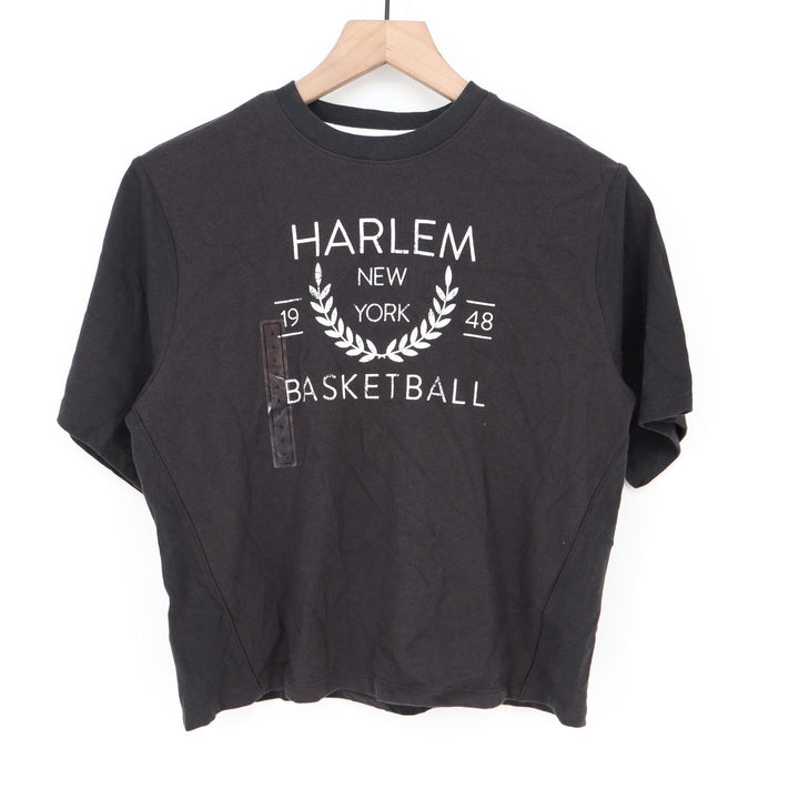 DSG Girls Small Harlem New York 1948 Basketball Graphic Tee Black