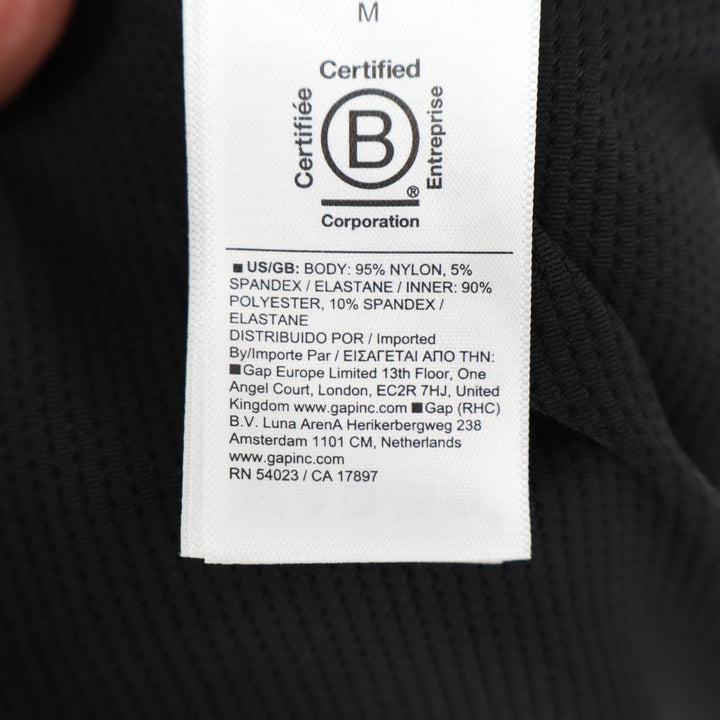 Athleta Soho Skort Womens Medium Black Nylon Stretch Zipper Pockets High Rise
