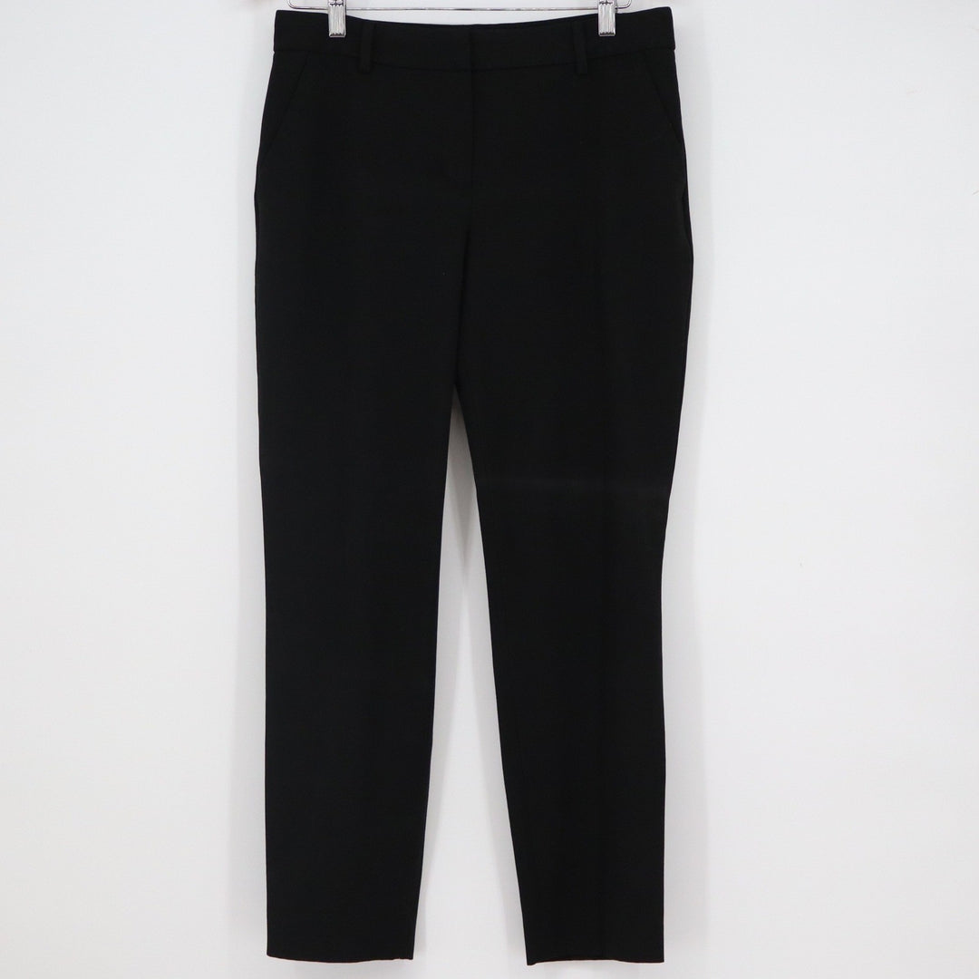 Express Columnist Ankle Mid Rise Black Stretch Dress Pants Size 10R Slim