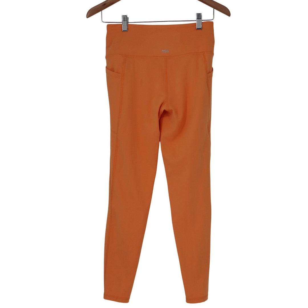 DSG Momentum 7/8 Leggings Womens Small Vintage Orange High Rise Pockets