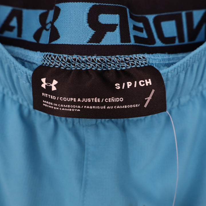 Under Armour Vanish Woven 6in Shorts Mens Small Blue Athletic Gym