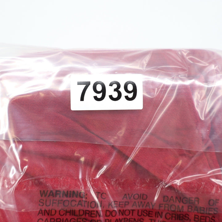 Naked Wardrobe Red Bodycon Midi Skirt Medium High Waist Stretchy Solid