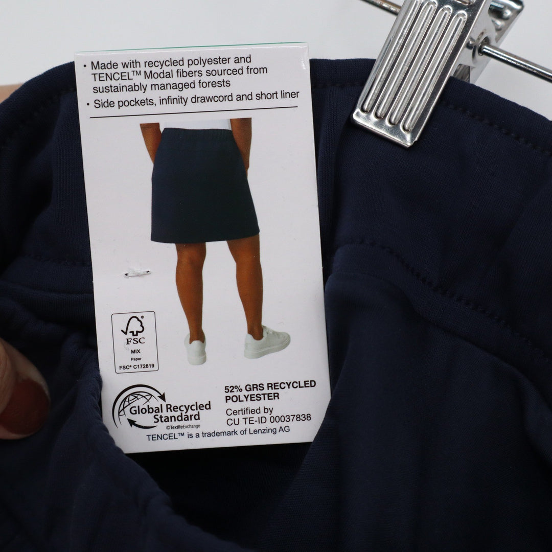 Mondetta Performance Luxury Navy Blue High Rise Walking Skort XL NWT