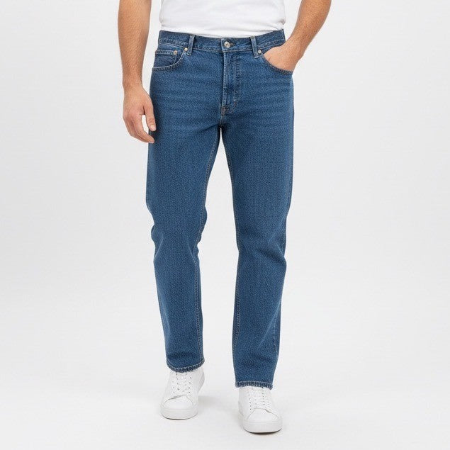 Levi Strauss 550 Relaxed Fit Jeans Men W44 L30 Blue Denim
