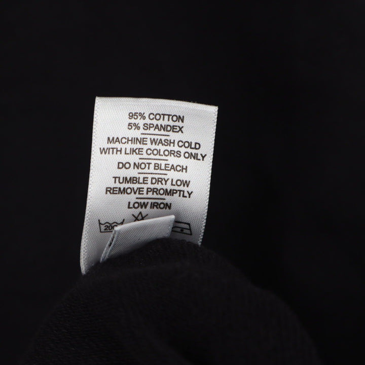 American Giant Black Long Sleeve Quarter Zip Sweatshirt Dress Size S Made in USA