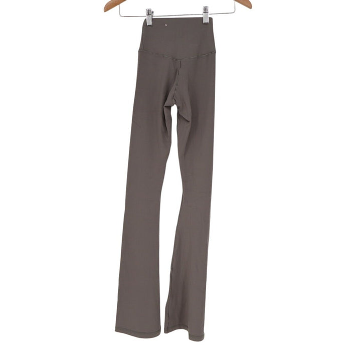 Offline by Aerie Real Me Leggings Womens XS Brown Stretch High Waist Flare Leg