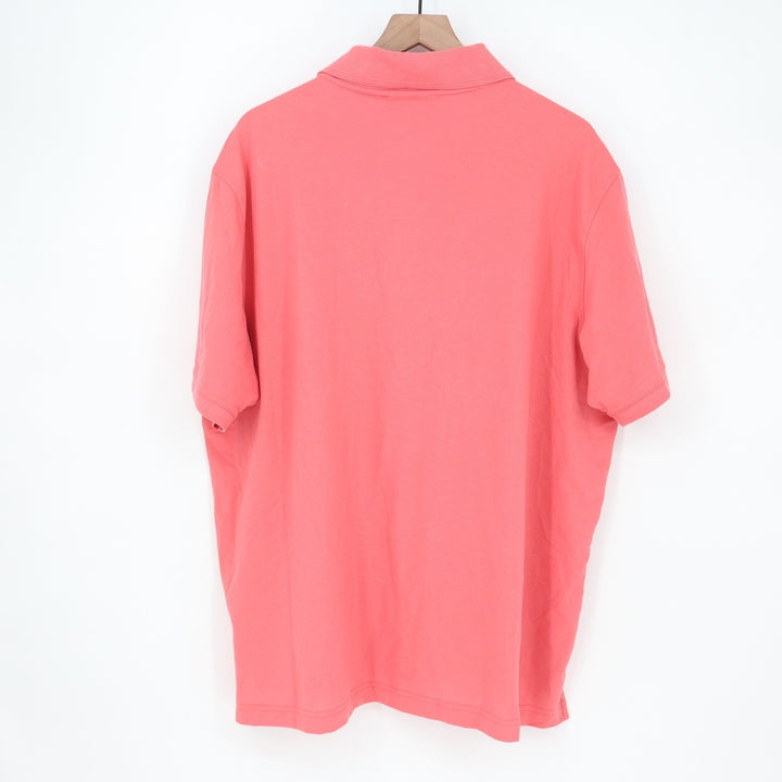 Walter Hagen Mens XXL Pink Rouge Clubhouse Solid Pique Polo Shirt Short Sleeve
