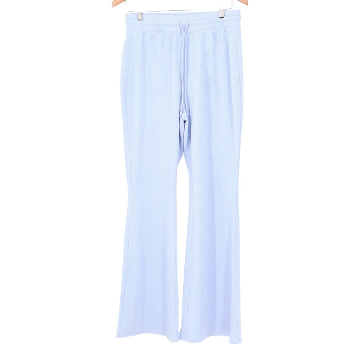 Better Together Womens XL Light Blue Waffle Knit Flare Lounge Pants PK11083PK