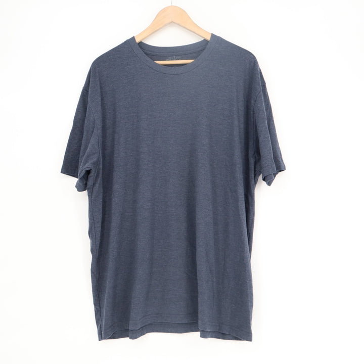 Fresh Clean Tees T-Shirt Mens 2XL Heather Blue Short Sleeve Crew Neck Pullover