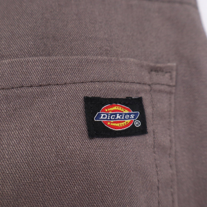 Dickies Mens Straight Leg Flexible Durable Twill Pants Taupe Brown 32x32