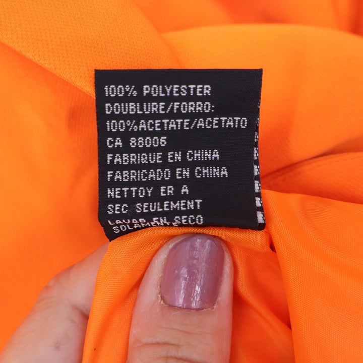 EMR Suits Orange Rosette Trim 2 Piece Skirt Suit Set Plus Size 22W Blazer Skirt
