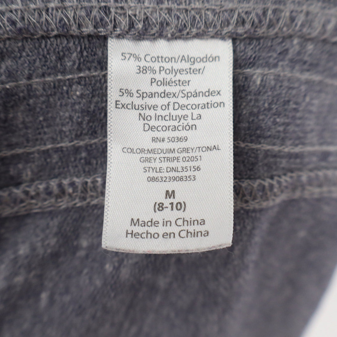 Danskin Now Womens Medium Grey Space Dye Joggers Size M 8-10