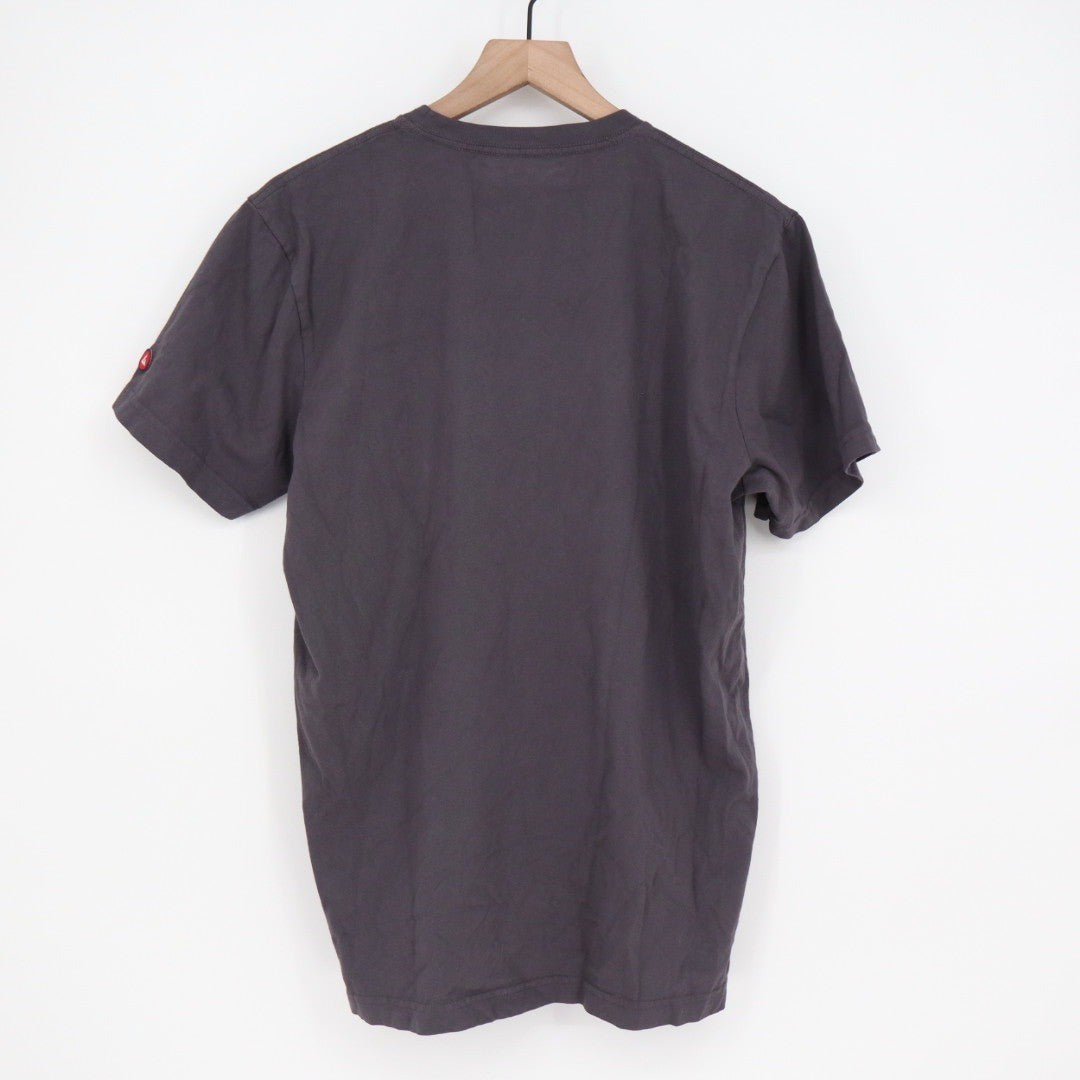 American Giant Mens Tee Gray Crew Neck Short Sleeve Size M Made in USA