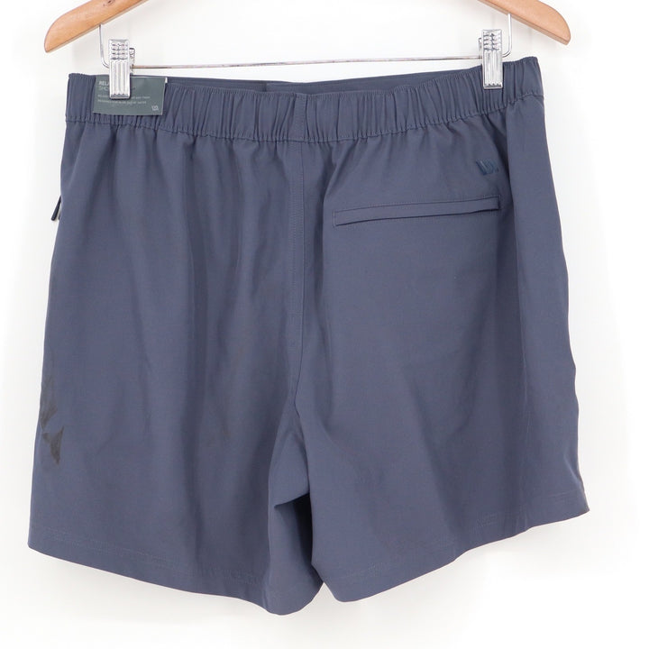 VRST Mens Resort Short Indigo Blue Graphic Print Quick Dry UPF 50+ Size M NEW