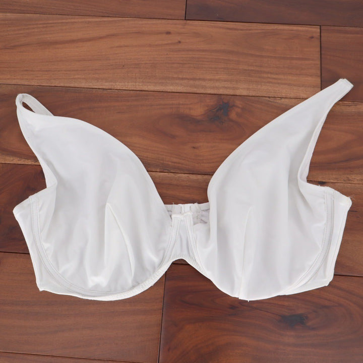 DESIGN by F Fling White Full Coverage Balconette Bra US 40G
