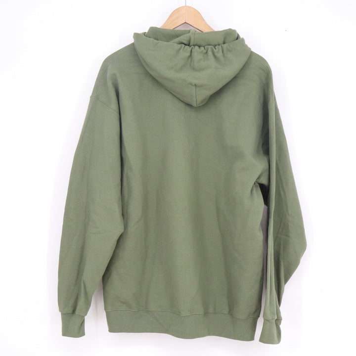 Gildan Softstyle Olive Green Limited 2007 Edition Graphic Hoodie Mens Large