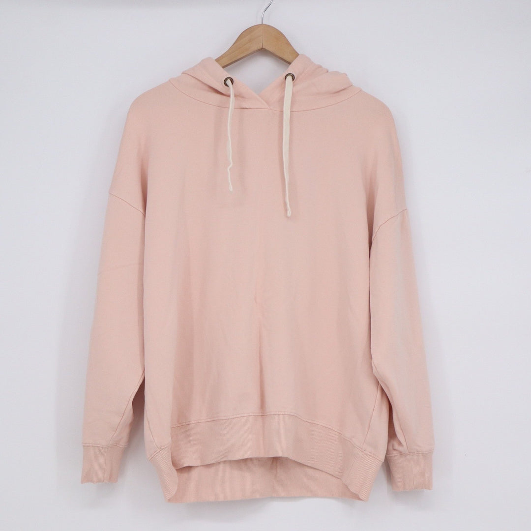 Buffalo David Bitton Womens Pink Pullover Hoodie Sweatshirt Size L