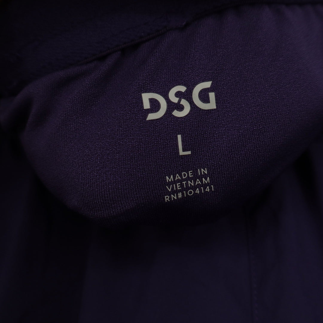 DSG Mens Running Shorts Purple 5 Inch Inseam Lined Athletic Gym Size L