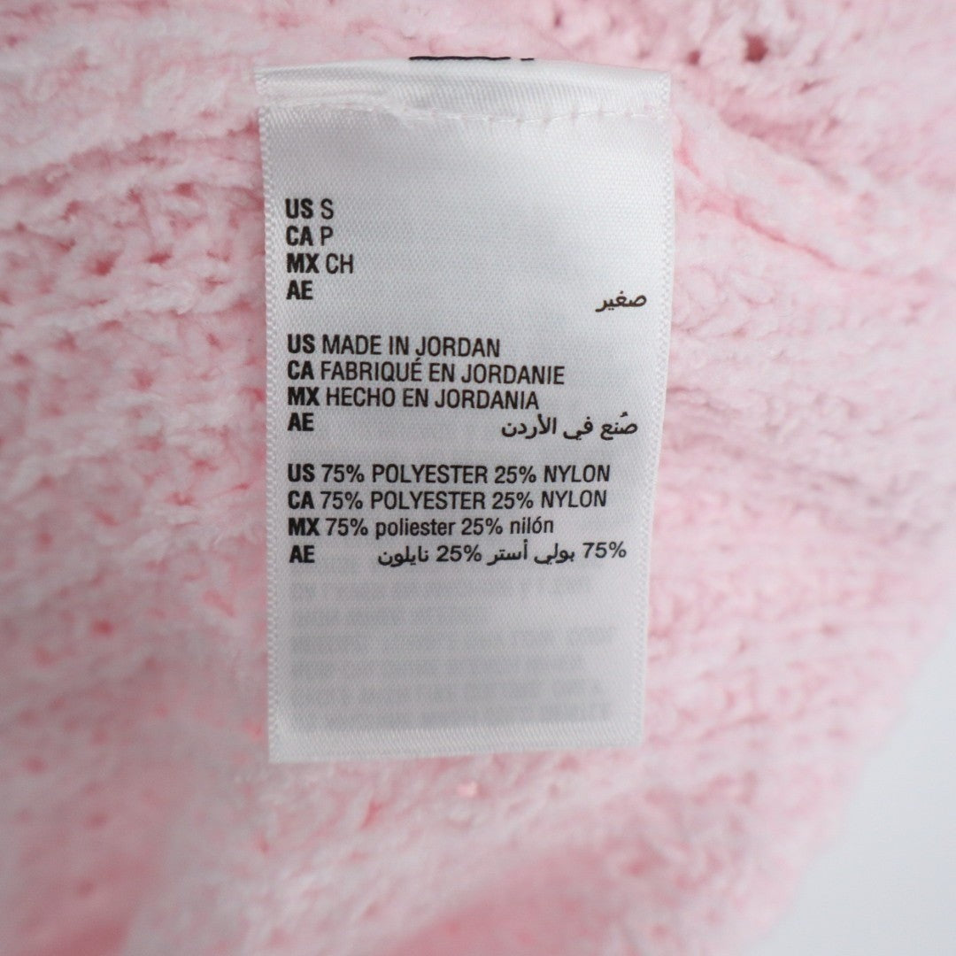 State of Day Intimates Pajama Top Womens Small Baby Pink Waffle Knit Sleepwear
