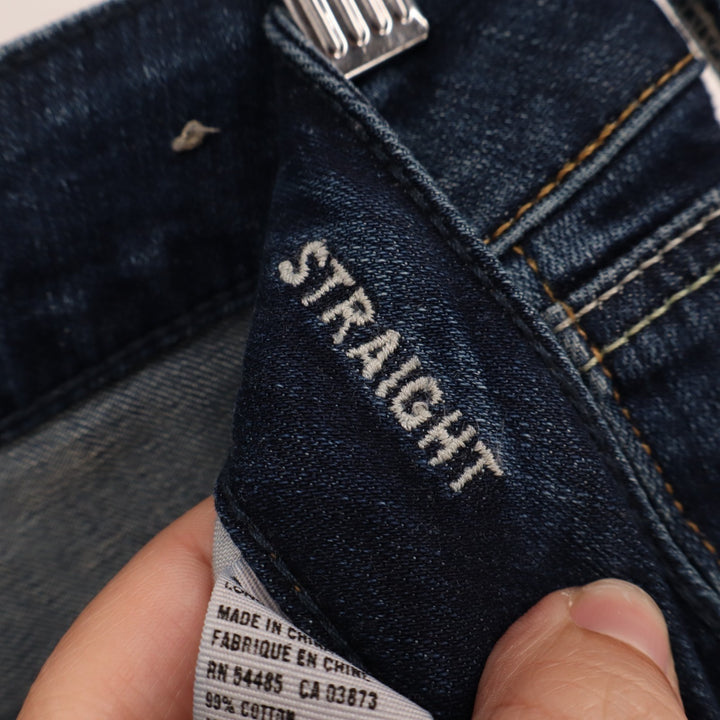 American Eagle Outfitters Jeans Womens 8 Blue Denim Cotton Stretch Straight Leg