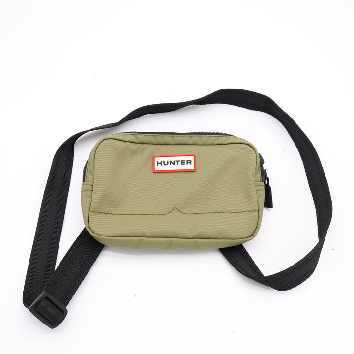 Hunter Original Nylon Phone Pouch Olive Green Crossbody Bag Water Resistant NEW