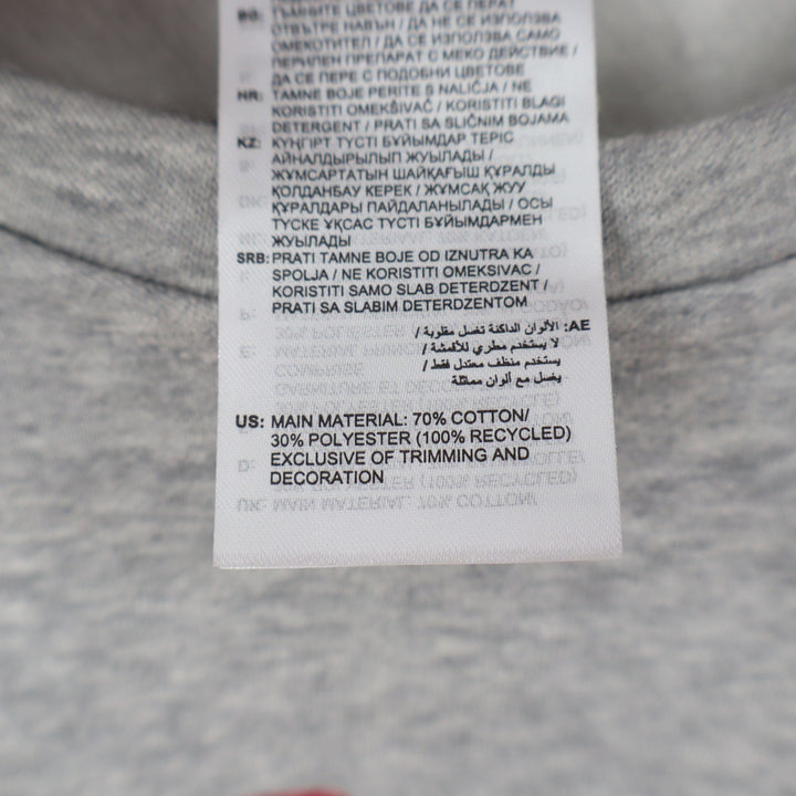 Adidas Rutgers University Scarlet Knights Fleece Crewneck Sweatshirt Grey L