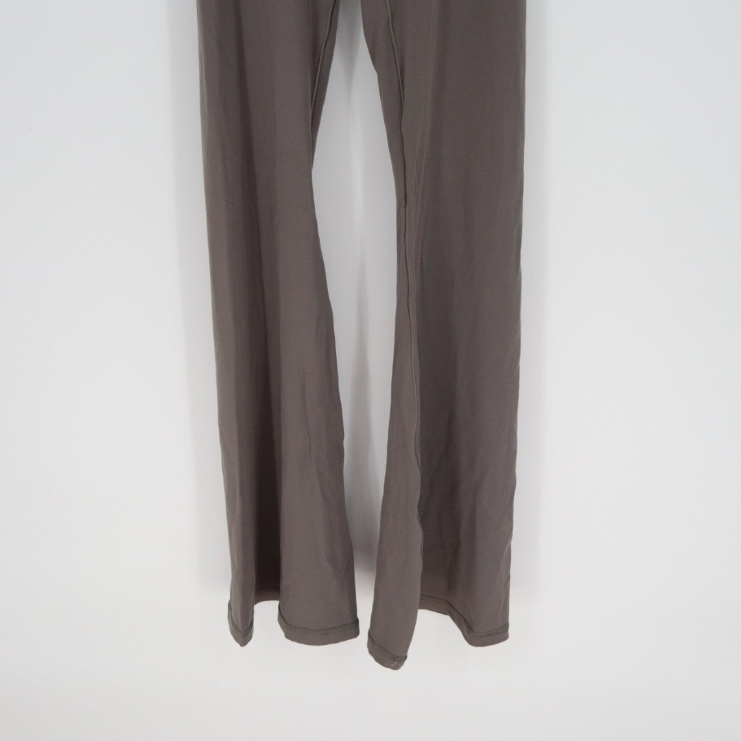 Offline by Aerie Real Me Leggings Womens XS Brown Stretch High Waist Flare Leg