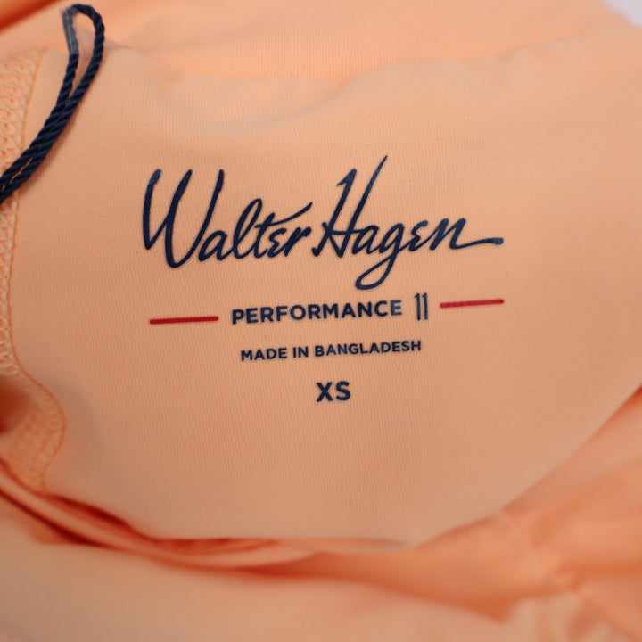 Walter Hagen P11 16" Lightweight Core Golf Skort Peach Fuzz Orange Womens XS NEW