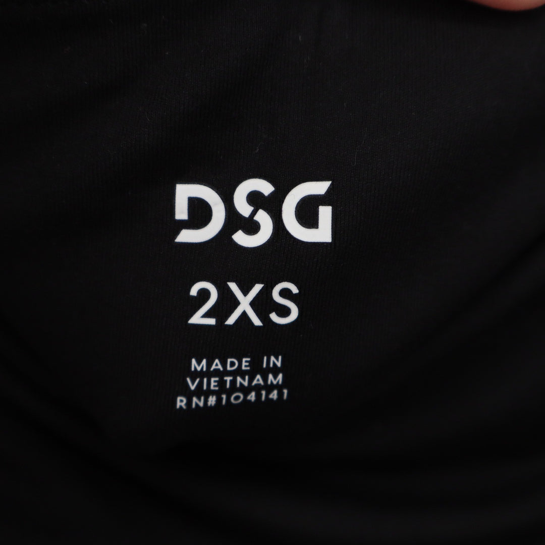 DSG Momentum Capri Leggings Womens 2XS Black High Rise