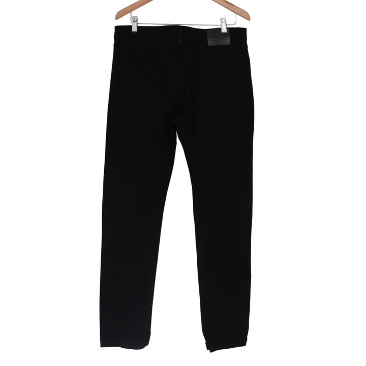 American Giant Roughneck Stretch Canvas Mens Black Jeans 32X 34