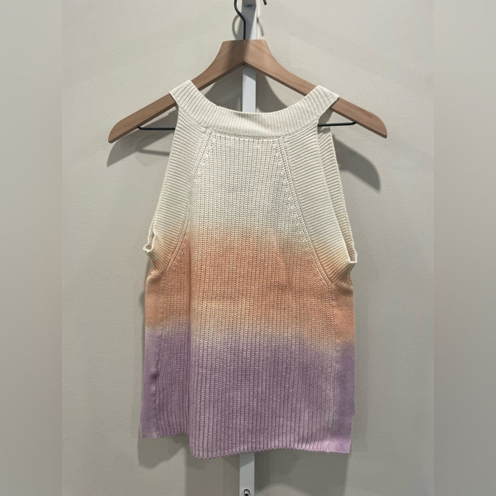 525 America Spray Dye Sweater Tank Size L