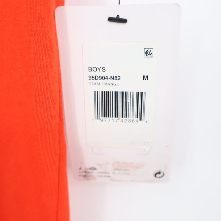 Jordan Boys Team Orange Flight Club Graphic T-Shirt Size M 10-12 NWT