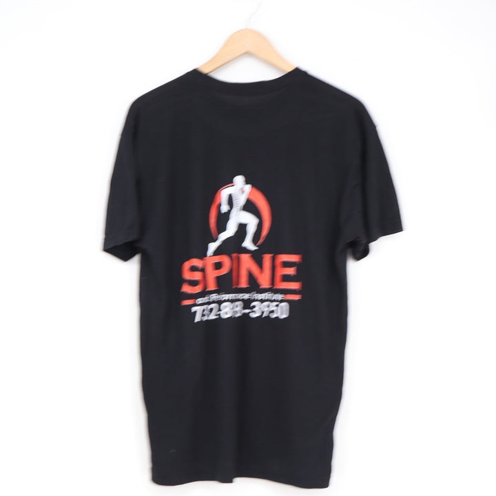Spine and Performance Institute Graphic T-Shirt Black Short Sleeve Mens Small
