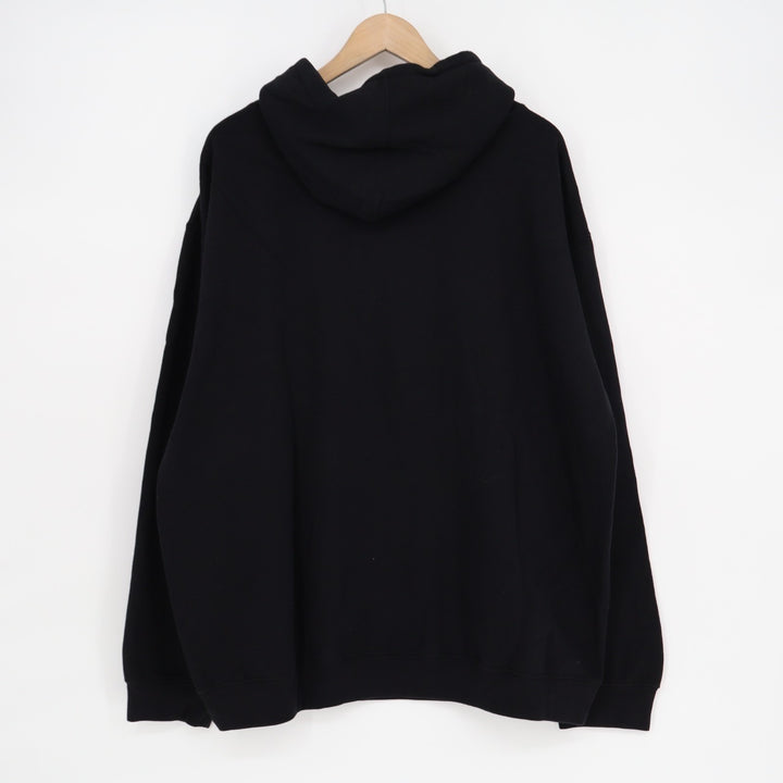 Hoodie Mens Black When this Virus is Over Graphic Kangaroo Pockets Pullover
