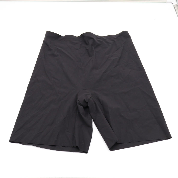 Wacoal Skinsense Thigh Shaper Womens 2XL Black Cotton Stretch Moderate Control