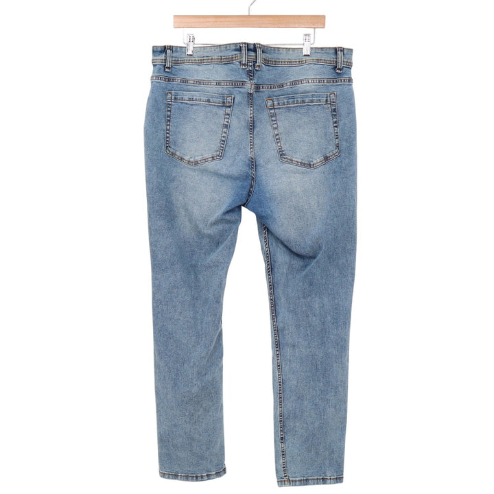 The Perfect Jean NYC Jeans Mens 36x30 Slim Thick Blue Stretch Denim Excellent