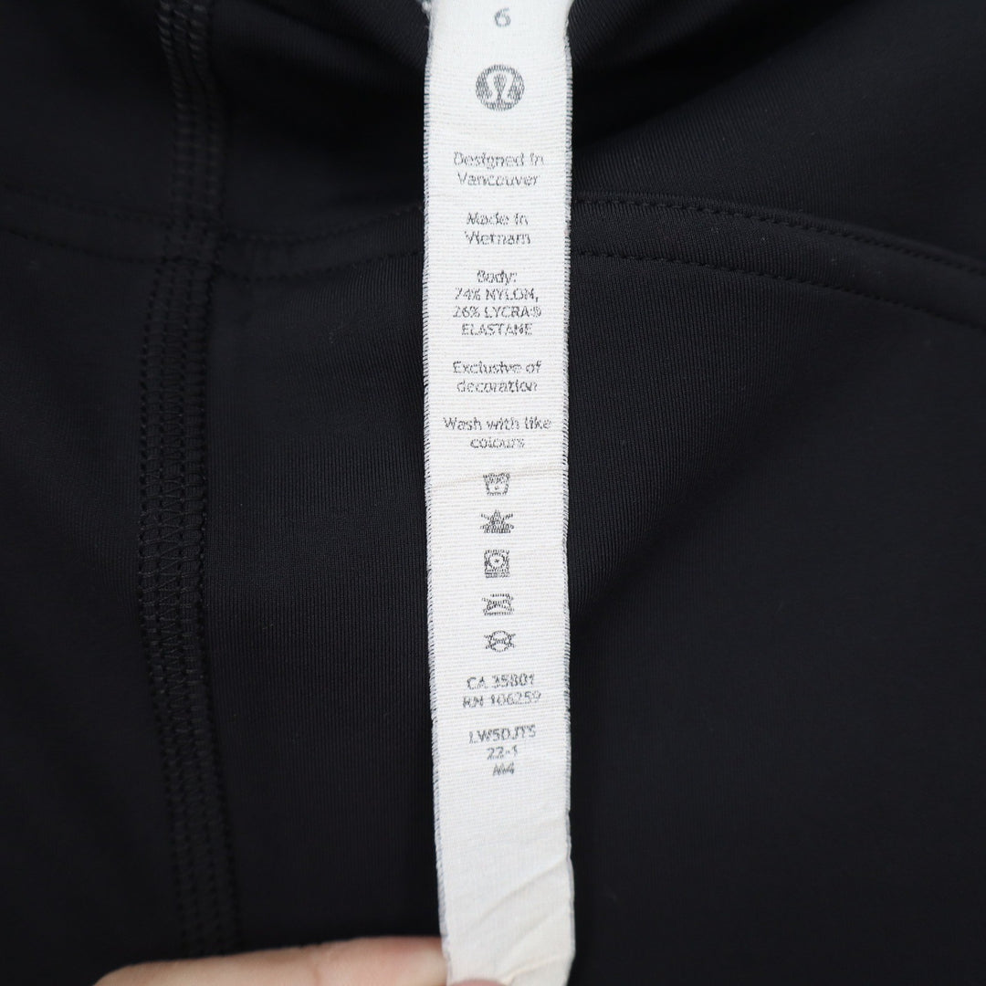 Lululemon All the Right Places High-Rise Drawcord Leggings Black Size 6