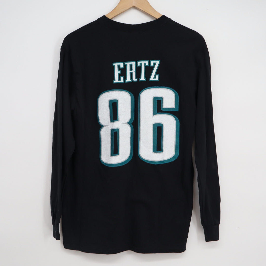NFL Pro Line Philadelphia Eagles Zach Ertz 86 Super Bowl LII Shirt Mens Medium M