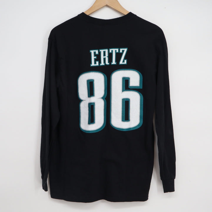 NFL Pro Line Philadelphia Eagles Zach Ertz 86 Super Bowl LII Shirt Mens Medium M