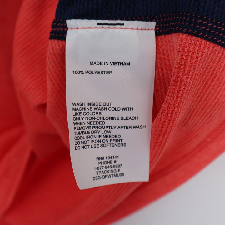 DSG Boys Pieced Graphic Movement Tee Cabana Coral Orange Navy Large 14-16 NWT