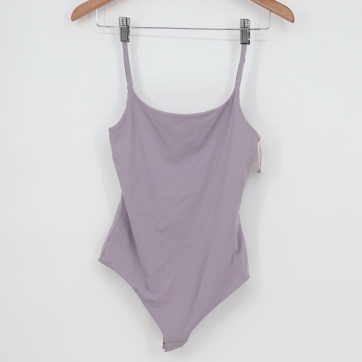 CALIA Inspire Cami Bodysuit Purple Lavender Small New