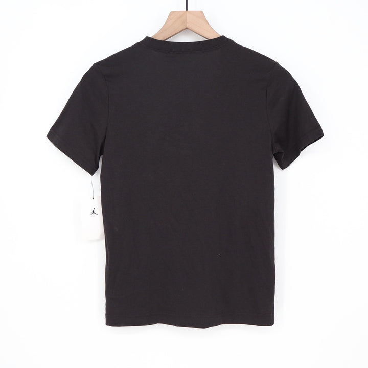 Jordan Boys Black Jumpman Basketball Graphic T-Shirt Size M 10-12