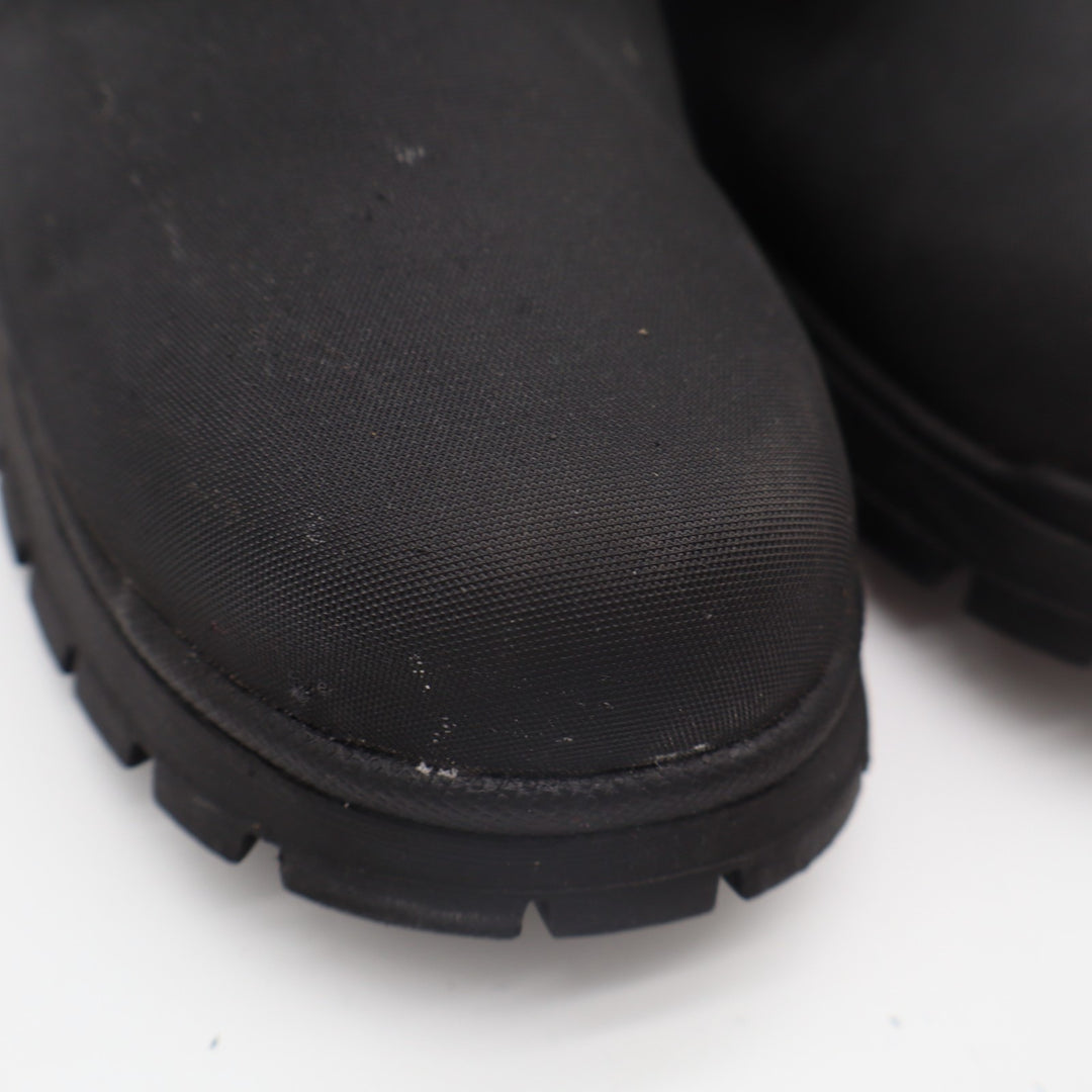 Pacific Trail Combat Women Black Fur Lined Ankle Waterproof Winter Hiking Boots