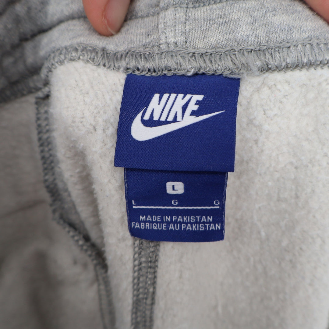 Nike Club Fleece Gray Joggers Sweatpants Embroidered Swoosh Mens Size L
